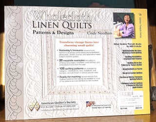Wholecloth Linen Quilts. Patterns & Designs. Golden Threads Series