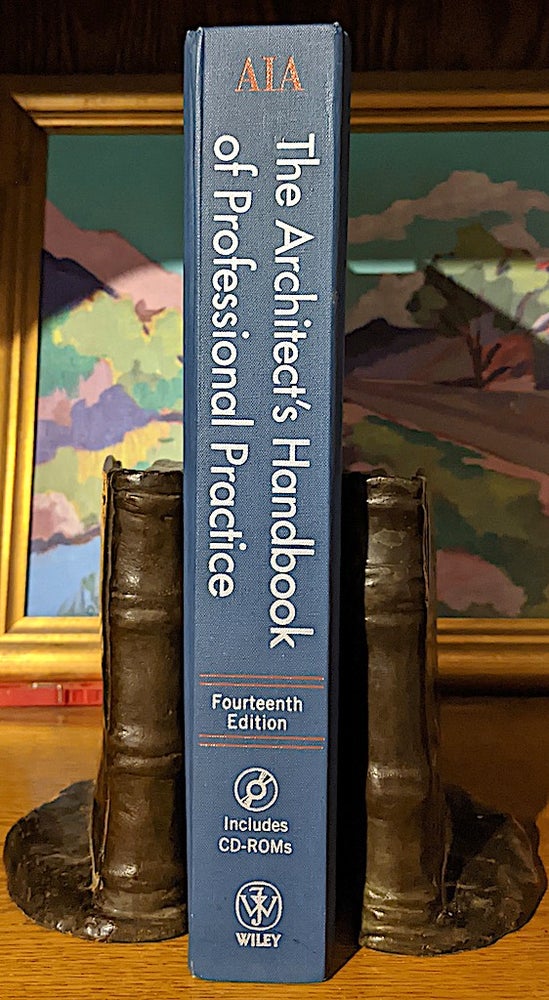Item #10101 The Architect's Handbook of Professional Practice. Joseph A. Dempkin, executive.