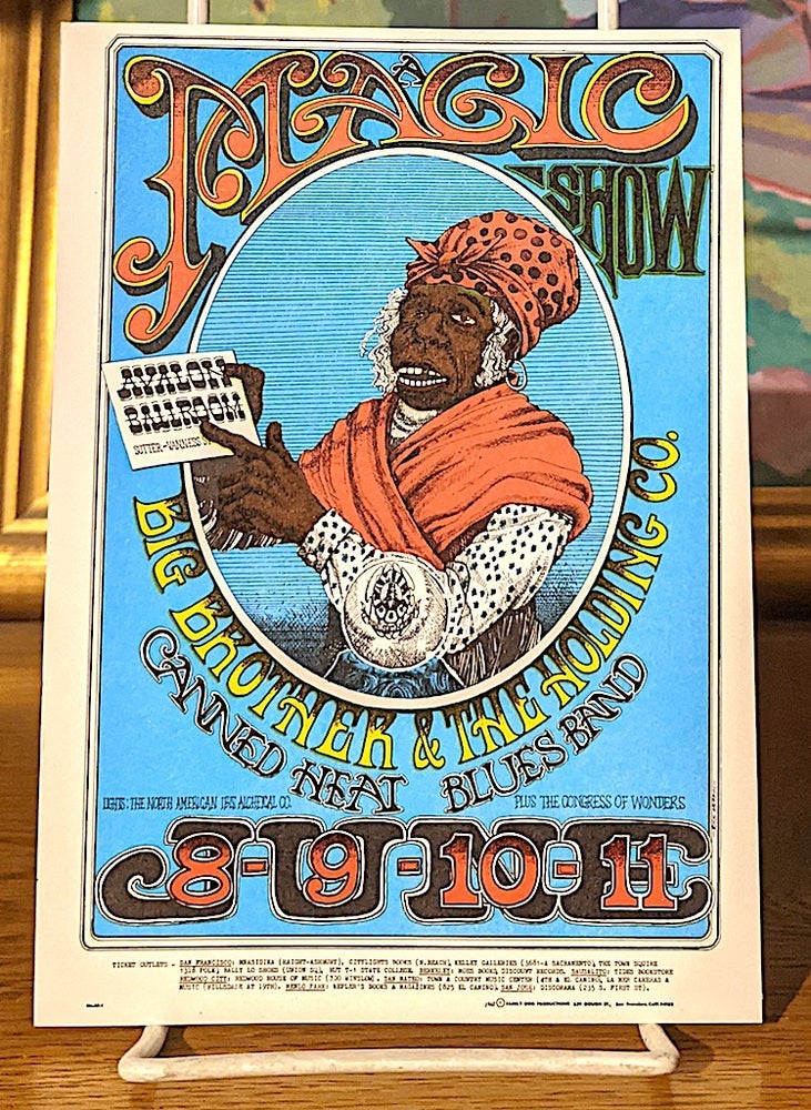 Item #10159 Magic Show Big Brother and The Holding Company Janis Joplin Concert