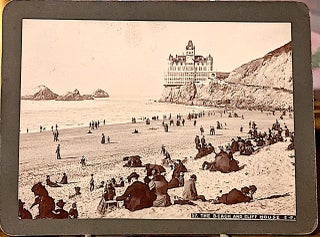 Item #10160 Photograph: The Beach and Cliff House S. F
