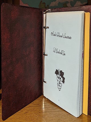 Andre Duval Institute. L' Ecole du Vin. -- Preface by Bernardus J. Schendstok, Institute Director