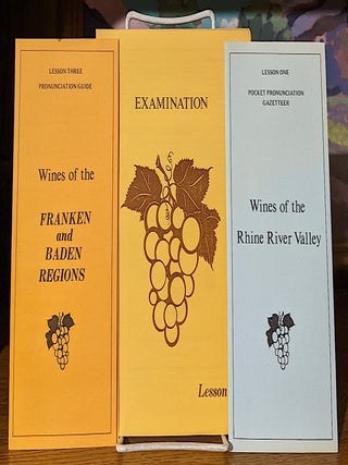Andre Duval Institute. L' Ecole du Vin. -- Preface by Bernardus J. Schendstok, Institute Director