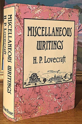 Miscellaneous Writings H. P. Lovecraft