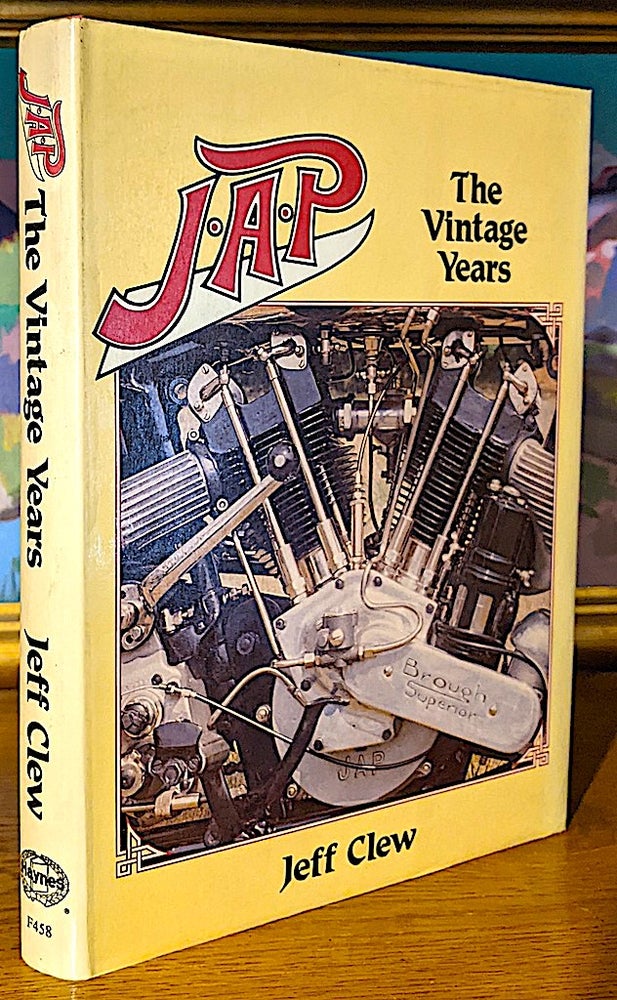 Item #10206 J.A.P. [John Alfred Prestwichj] The Vintage Years. Jeff Clew.