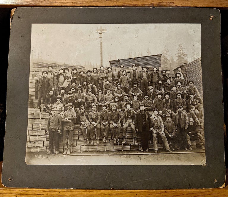 Item #10219 Blanchard's Mill (Original Large Format Photograph). Kinsey, Clark ? Darius ?