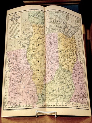Item #10221 Map of the Chief Part of the Western States and Part of Virginia. Engraved to...