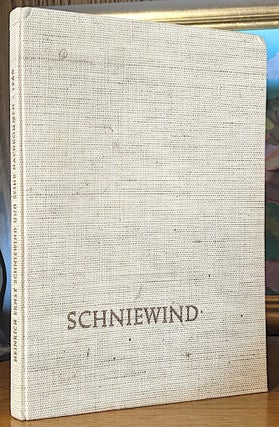 Item #10291 Heinrich Ernst Schniewind 1813 - 1895 und seine Nachkommen [And His Descendants]....