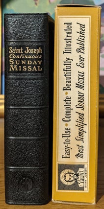 Saint Joseph Continuous. Sunday Missal: A Simplified and Continuous Arrangement of The Mass for All Sundays and Feast Days with a Treasury of Prayers. Confraternity Version