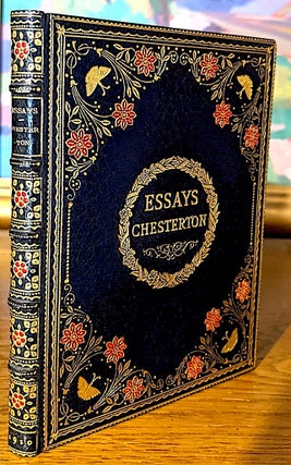 Item #10329 Five Types. A Book of Essays. G. K. Chesterton