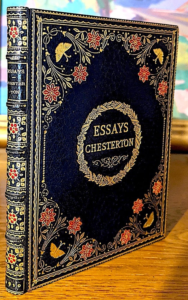 Item #10329 Five Types. A Book of Essays. G. K. Chesterton.