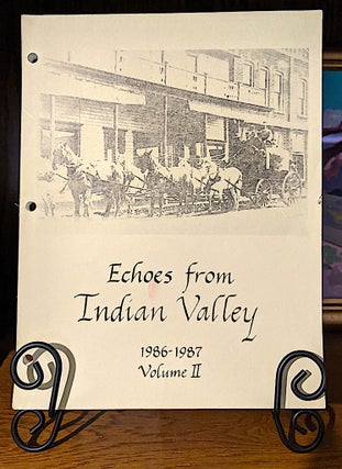 Item #10390 Echoes From Indian Valley 1986-1987. Volume II. Students of Stella Mayfield Junior High