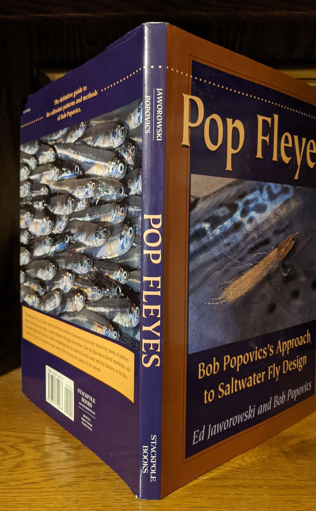 Pop Fleyes. Bob popovics's Approach to Saltwater Fly Design, Ed  Jaworowski, Bob Popovics