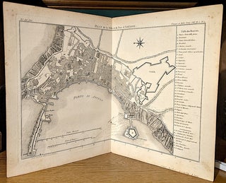 Item #10404 [Map] Plan de la Ville et du Port d'Ancone. Voyage en Italie Tome VIII. Pl. 1. No. 2....