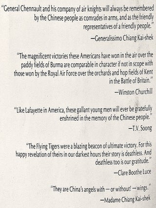 Flying Tiger 30th Anniversary Reunion - American Volunteer Group/Chinese Air Force, Inc. 1941 - 1971