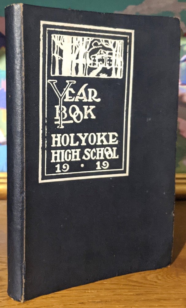 Item #10414 Holyoke High School Year Book 1919. The Purple & White. Senior Class of Holyoke High School.
