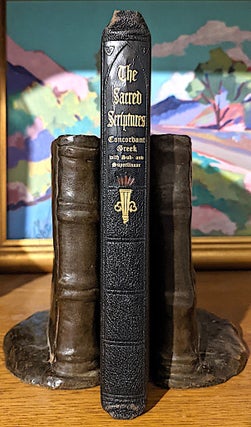 Item #10428 The Sacred Scriptures "New Testament". A Restored Greek Text with Superlinear Based...