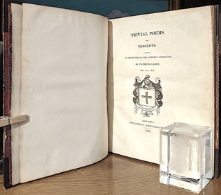Trivial Poems, and Triolets. Written in Obedience to Mrs. Tomkin's Commands