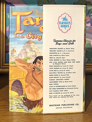 Tarzan and the City of Gold. Illustrated by Jesse Marsh