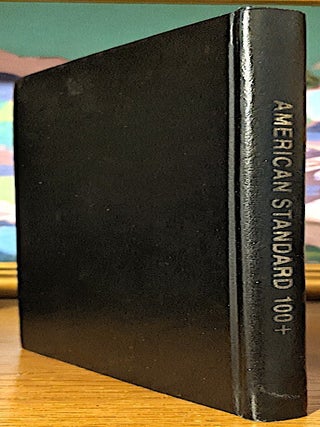 American Standard 100+. The Bartender's Reference Book