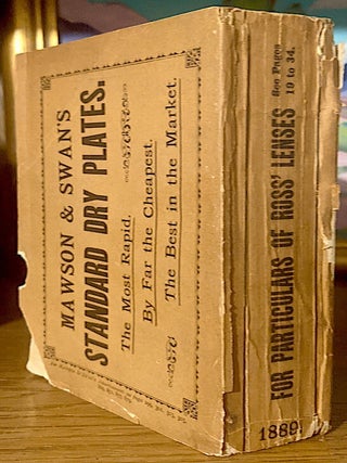 The British Journal Photographic Almanac and Photographer's Daily Companion 1889. Edited by J. Trail Taylor