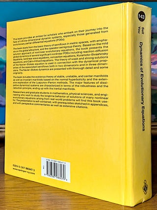 Dynamics of Evolutionary Equations. Applied Mathematical Sciences 143