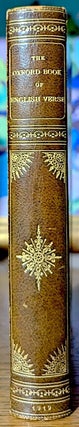 The Oxford Book of English Verse 1250-1900