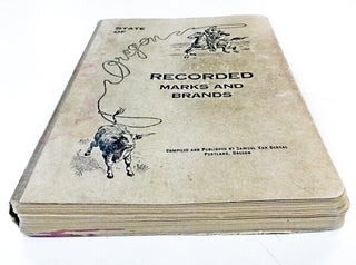 Live Stock Growers Directory of Marks and Brands for the State of Oregon 1918