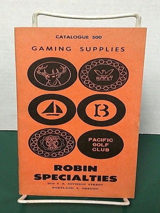 Item #8828 Gaming Supplies. Catalogue 500; Magic Tricks - Entertainment - Parlor Magic. Robin...