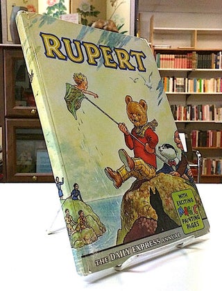 Item #8851 Rupert. The Daily Express Annual; With Exciting Magic Painting Pages. Alfred Bestall