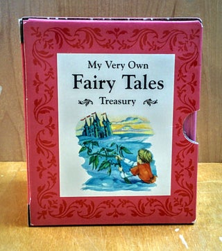 Fairy Tale Treasury. 12 nolumes.; Goldilocks and the Three Bears, Little Red Riding Hood, Jack and the Beanstalk, Hansel and Gretel, The Three Little Pigs, Sleeping Beauty, Cinderella, Snow White, Puss in the Boots, The Ugly Duckling, Beauty and the Beast, Rumplestilkins