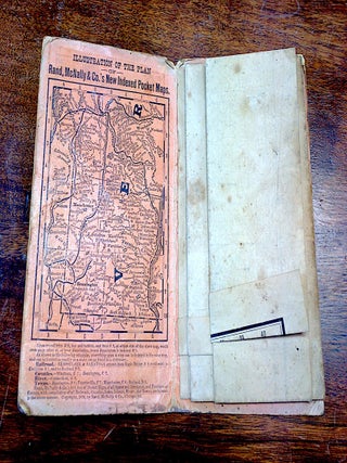 Rand McNally & Co's Township, County and Railroad Map of Iowa. 25 Cent Series