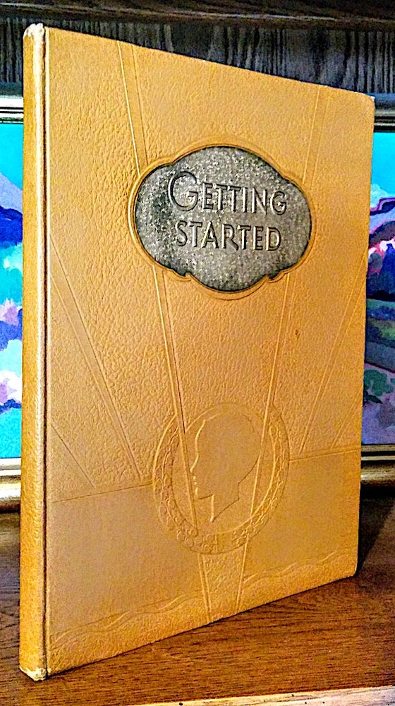 Item #9313 Getting Started. -- Book One: In The Home. -- Book Two: The Way To His Heart (Recipes). -- Book Three: Many Ways To Charm. David Owens, Food, Viola Swindler, Emily Post, of General Mills, General Electric.