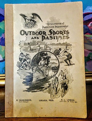 Item #9318 Outdoor Sports and Pastimes. Correct Rules for Athletics, Base Ball, Bicycling,...