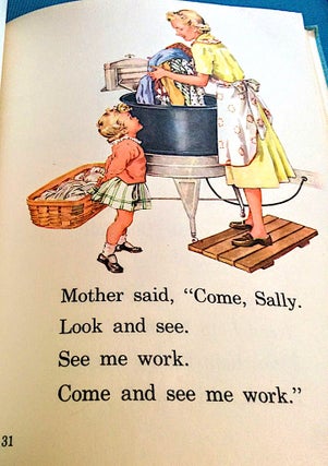Happy Days with Our Friends. Illustrated by Ruth Steel. [ A Dick and Jane Reader ]