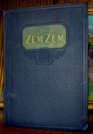 Item #9464 The Zem Zem of 1937 [Yearbook