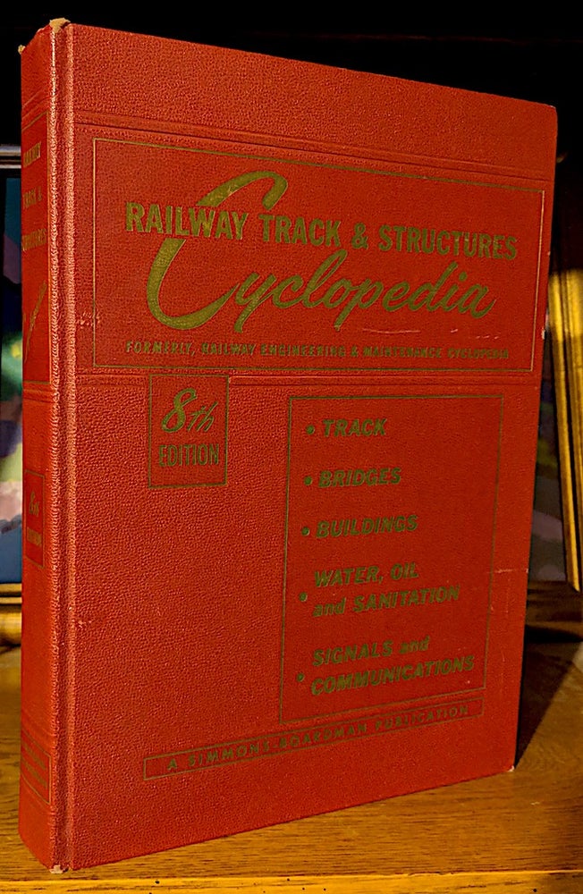 Item #9556 Railway Track & Structures Cyclopedia. Merwin H. Dick.