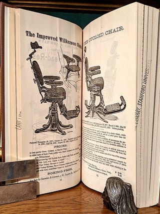 Amreican Journal of Dental Science. Volume 23. 1889-90. (Wants Nos. 3,5,7,12-1889). Includes Jan., Feb., March, 1890