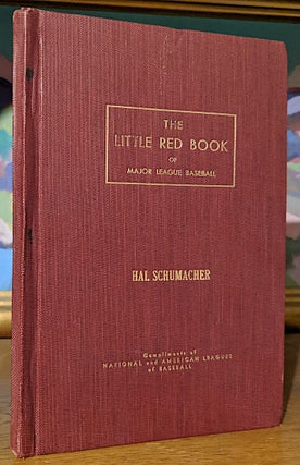 Item #9721 The Little Red Book of Baseball. A Complete record book of all important records made...
