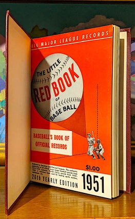 The Little Red Book of Baseball. A Complete record book of all important records made in major league baseball from 1876 to and including 1950. World series records from 1903 to 1950, inclusive