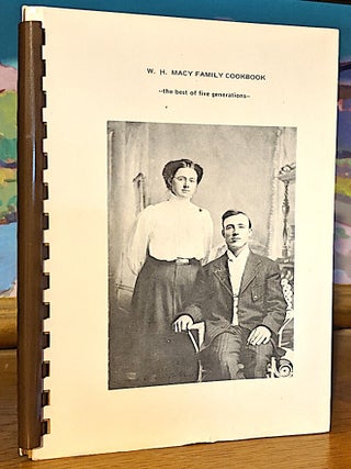 Item #9735 Wilford H. Macy Family Cookbook. The Best of Five Generations. Randy D. Macy,...