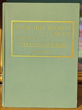 Item #9852 "A Way That Seemeth Right" moderator, medalist in experimental, natural science