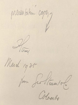 Recollections Personal and Official of James Steuart 1817-1866. With a Short History of the Firm of George Steuart & Co., Colombo. 1835-1935
